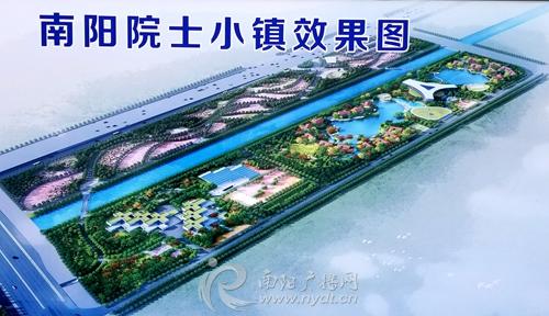 南阳院士小镇效果图