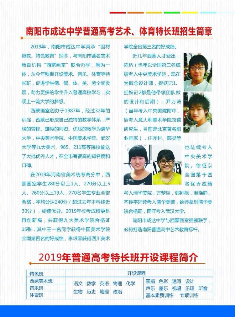 南阳市成达中学